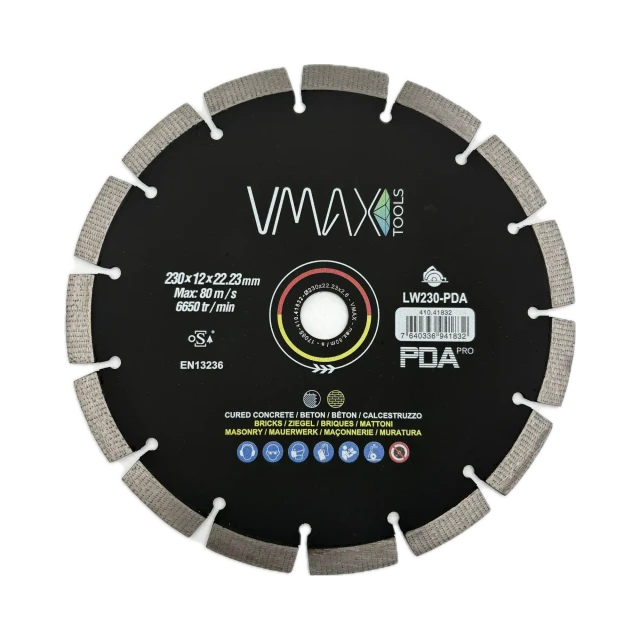 Disques diamant pour meuleuses d’angle LW-PDA 230 mm – Vue 1