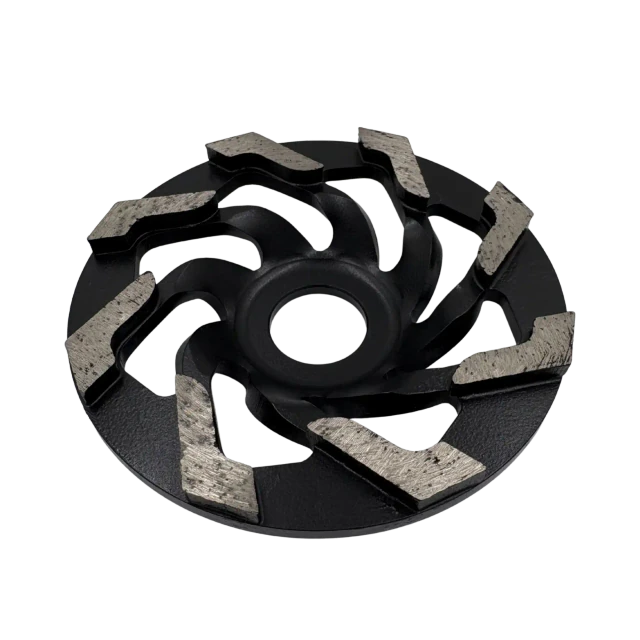 Meule assiette diamantée FLGP pour meuleuse d’angle 105mm – Vue 2