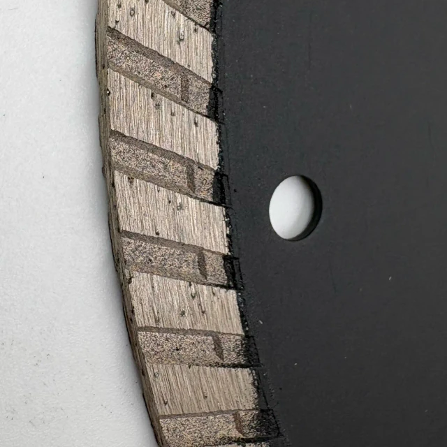 Diamond cutting blades for angle grinders Turbo-AB 230 mm – View 2