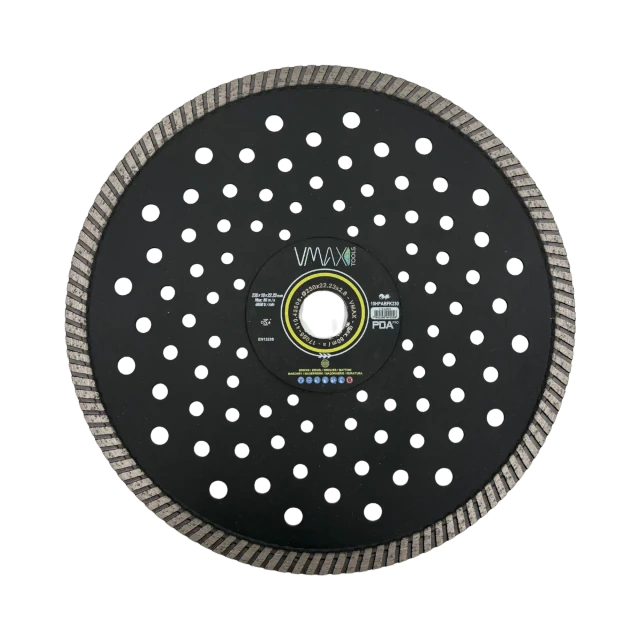 Universal diamond cutting blades for angle grinders 230 mm – View 1