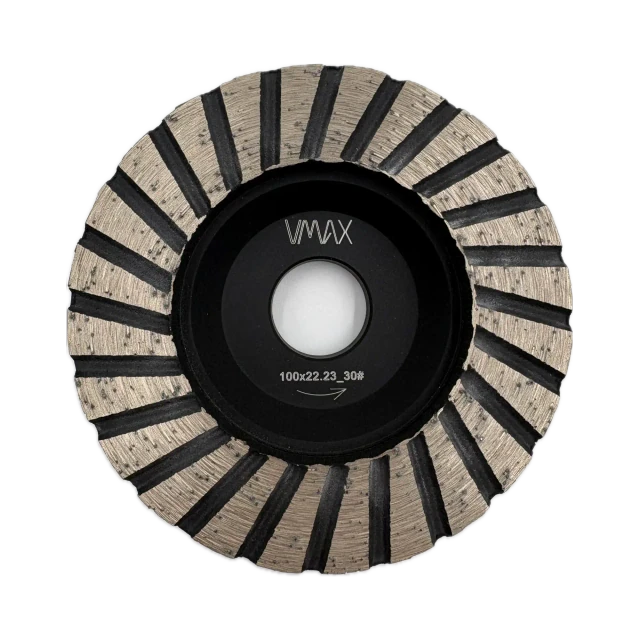 Diamond grinding cup wheel ALU Turbo for angle grinders 100mm – View 1