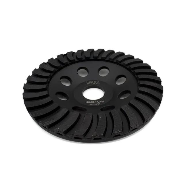 Mola diamantata a tazza ALU Turbo WHEEL per smerigliatrice angolare 125mm – Vista 3