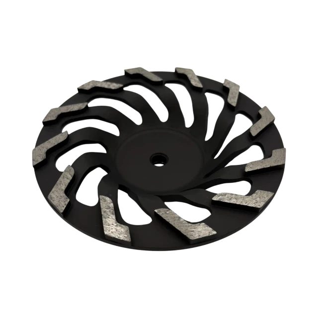 FLGP diamond grinding cup wheel for angle grinders 180mm M14 – View 2