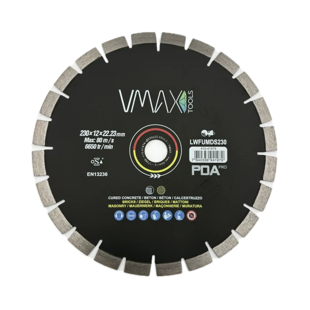 Diamond cutting blades for angle grinders 230 mm – View 1