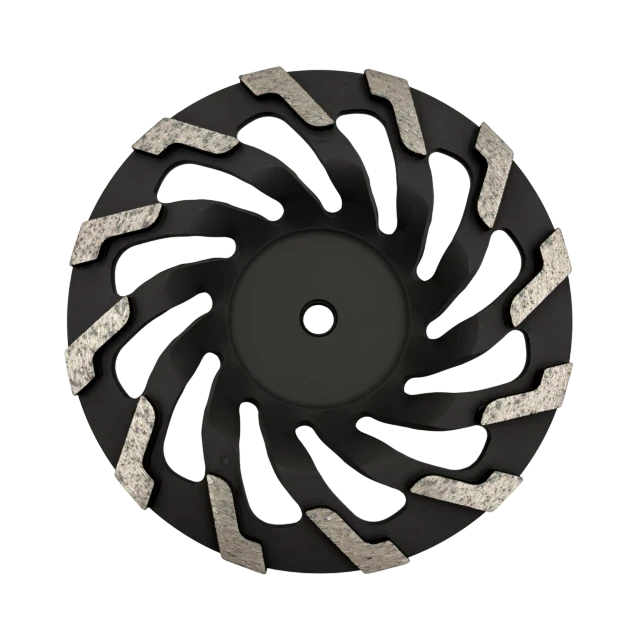 FLGP diamond grinding cup wheel for angle grinders 180mm M14 – View 1