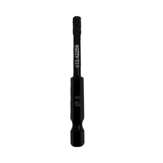 Punta per piastrelle PREMIUM con cera refrigerante HEX 5 mm – Vista 1