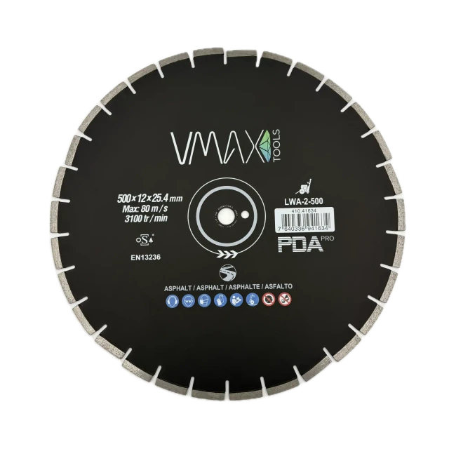 Disques diamant pour scies de sol LWA-2 500mm – Vue 1
