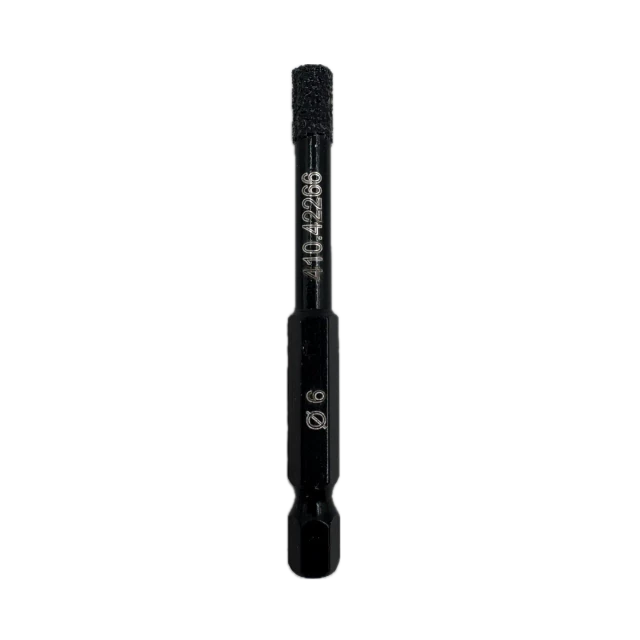 Punta per piastrelle PREMIUM con cera refrigerante HEX 6 mm – Vista 1