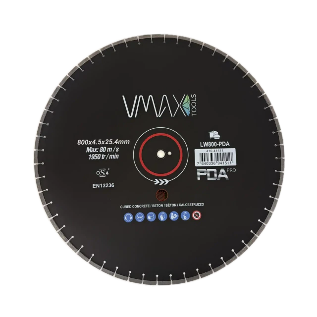 Disques diamant pour scies de sol LW-PDA 800mm – Vue 1
