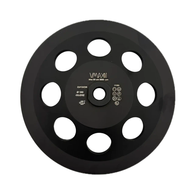 PCD diamond cup grinding wheel for angle grinders 180mm M14 – View 3