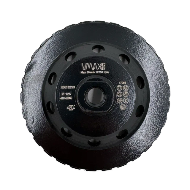 TW diamond grinding cup wheel for angle grinders 125mm M14 – View 3