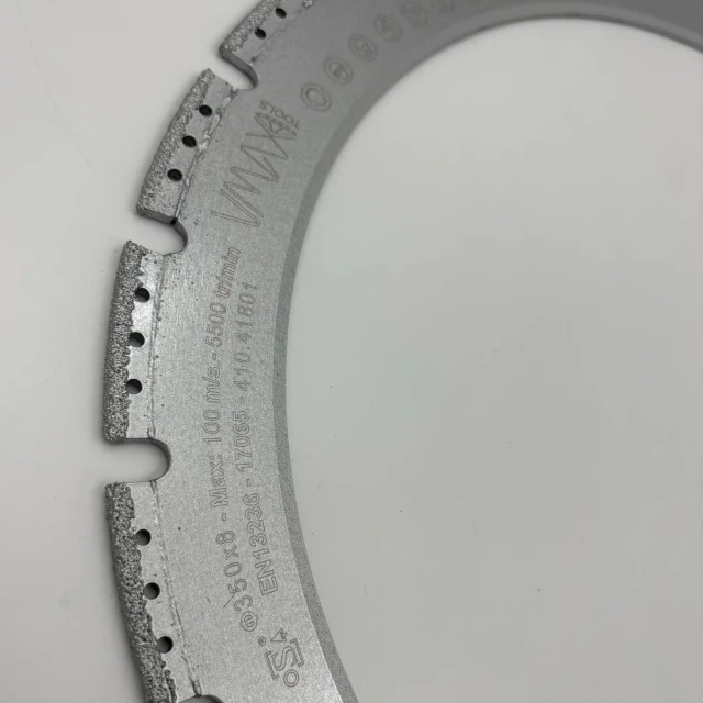 Anello diamantato per seghe ad anello LWRS-1HU-VAKUUM 370 mm – Vista 2