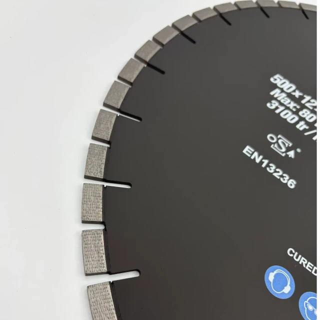 Disques diamant pour scies de sol LWCDS-PDA 500mm – Vue 2