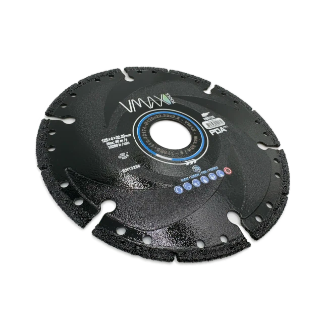 Diamond cutting blades for angle grinders V-TECH 125mm – View 2