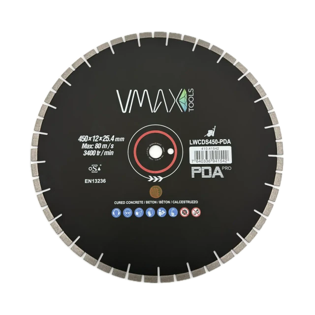 Disques diamant pour scies de sol LWCDS-PDA 450mm – Vue 1