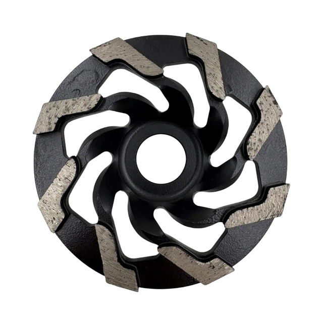 Meule assiette diamantée FLGP pour meuleuse d’angle 105mm – Vue 1