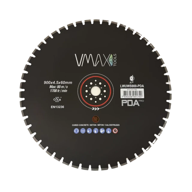 Dischi diamantati per seghe murali LWUW-PDA 900 x 4.5 mm – Vista 1