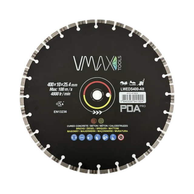 Disques diamant pour découpeuses LWEDS 400 mm – Vue 1