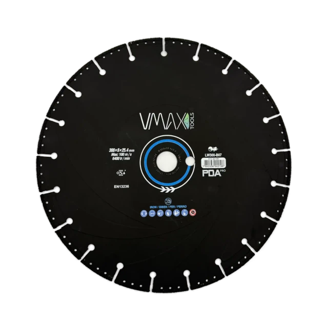 Diamond cutting blades for angle grinders V-TECH 300 mm – View 1