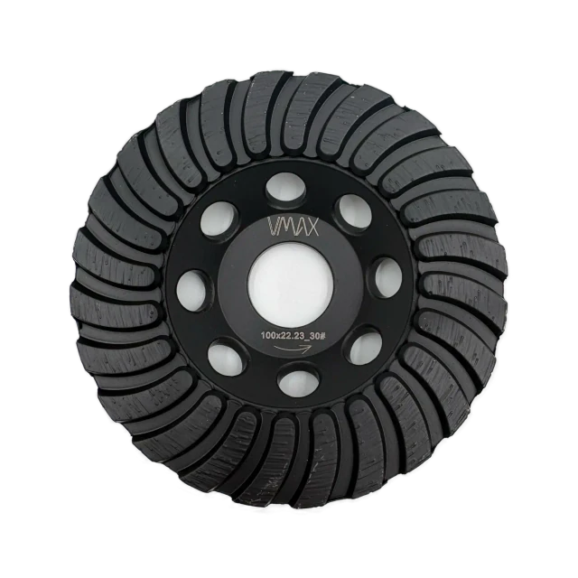 Mola diamantata a tazza ALU Turbo WHEEL per smerigliatrice angolare 100mm – Vista 1