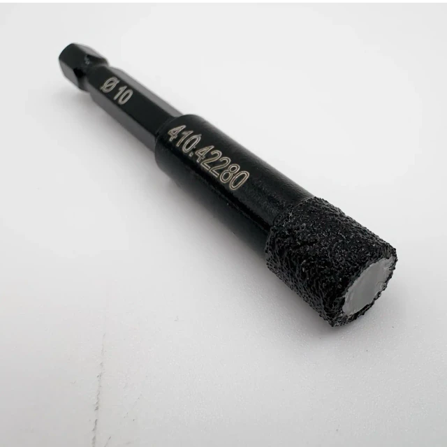 PREMIUM tile drill bit with cooling wax HEX 10 mm – View 2