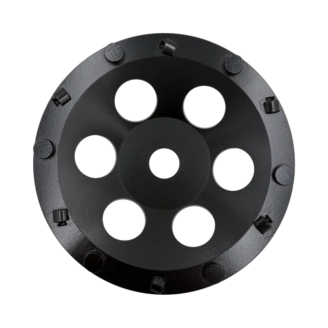 Mola a tazza diamantata 6-PKD per smerigliatrice angolare 180mm – Vista 1