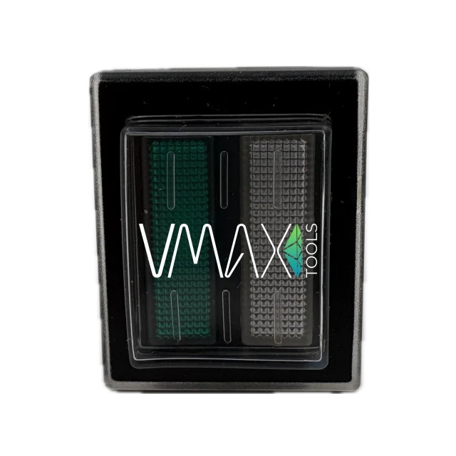 Voyant lumineux rouge/vert avec protection en caoutchouc IP65 – Vue 1