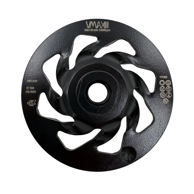 Meule boisseau diamantée FLGP pour meuleuse d’angle 105mm M14 – Vue 3