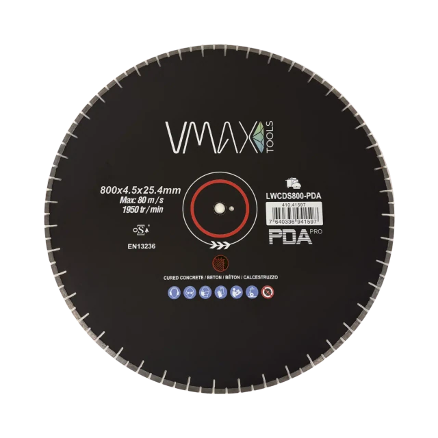Dischi diamantati per tagliasuolo LWCDS-PDA 800mm – Vista 1