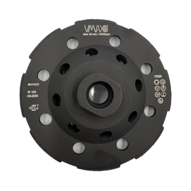 TSGR diamond cup grinding wheel for angle grinders 100mm M14 – View 3