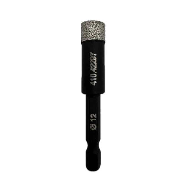 PREMIUM tile drill bit with cooling wax HEX 12 mm – View 1