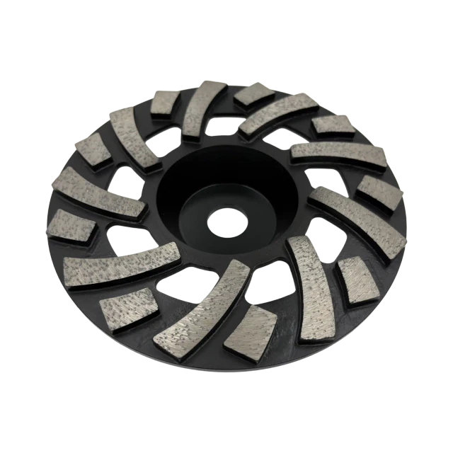 TGP diamond grinding cup wheel for angle grinders 180mm – View 2
