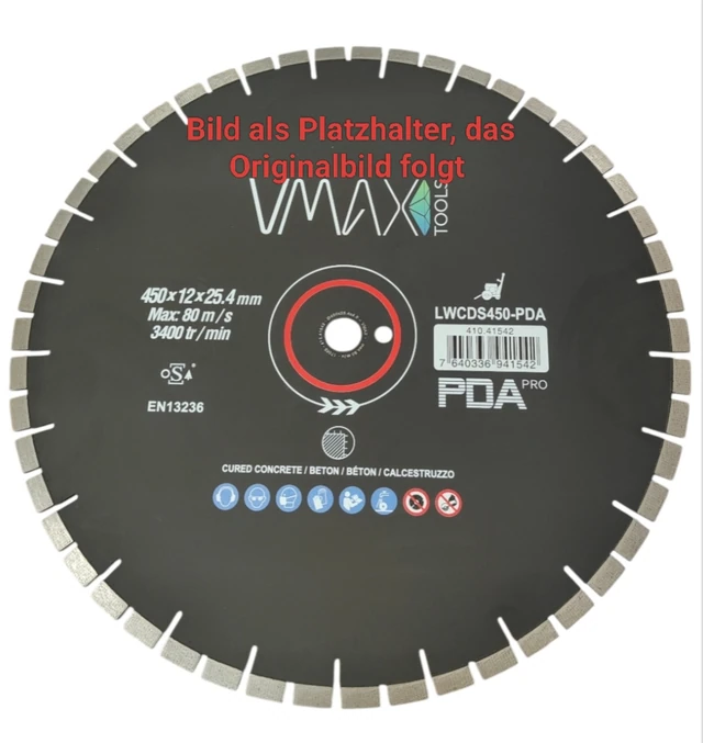 Disques diamant pour scies de sol LWA-2 800mm – Vue 1