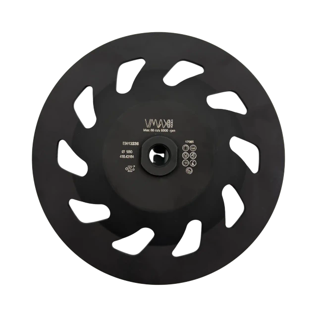 PCD grit diamond grinding cup wheel for angle grinders 180mm M14 – View 3