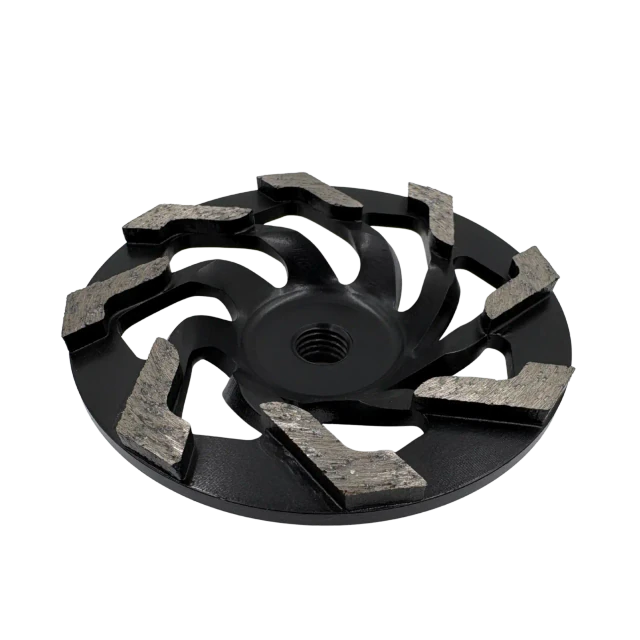 Meule boisseau diamantée FLGP pour meuleuse d’angle 105mm M14 – Vue 2