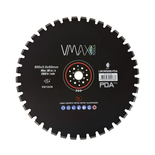 Dischi diamantati per seghe murali LWUW-PDA 800 x 5.0 mm – Vista 1