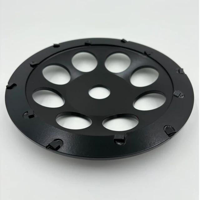 PCD diamond grinding cup wheel for angle grinders 180mm – View 2