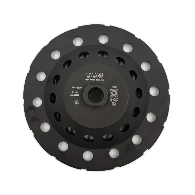 TSGR diamond cup wheel for angle grinders 180mm M14 – View 3