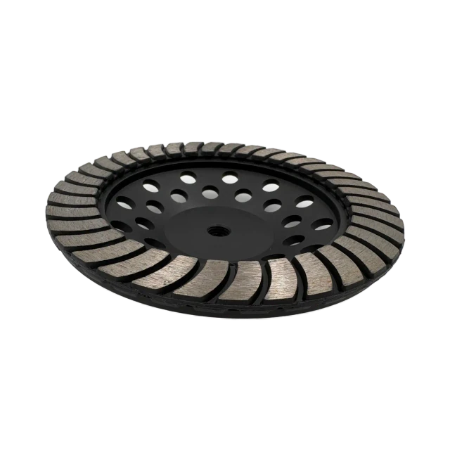 TW diamond cup grinding wheel for angle grinders 180mm M14 – View 2