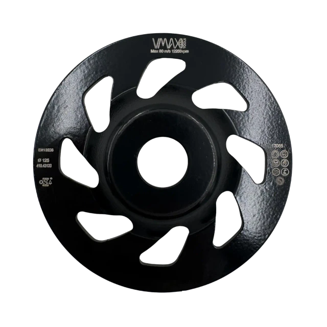 PCD grit diamond cup wheel for angle grinders 125mm – View 3
