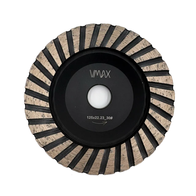 Diamond grinding cup wheel ALU Turbo for angle grinders 125mm – View 1