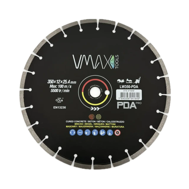 Disques diamant pour découpeuses LW-PDA 350 mm – Vue 1