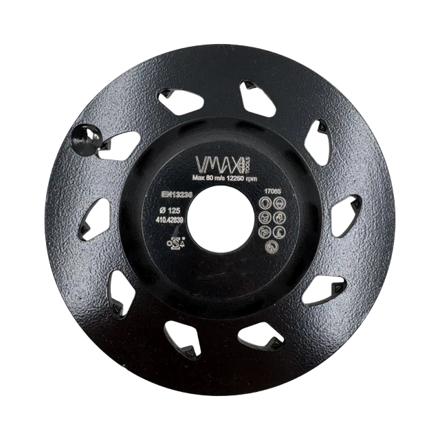 TGP diamond grinding cup wheel for angle grinders 125mm – View 3