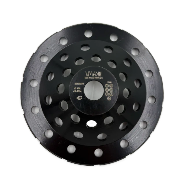 Meule boisseau diamantée TSGR pour meuleuse d’angle 180mm – Vue 3