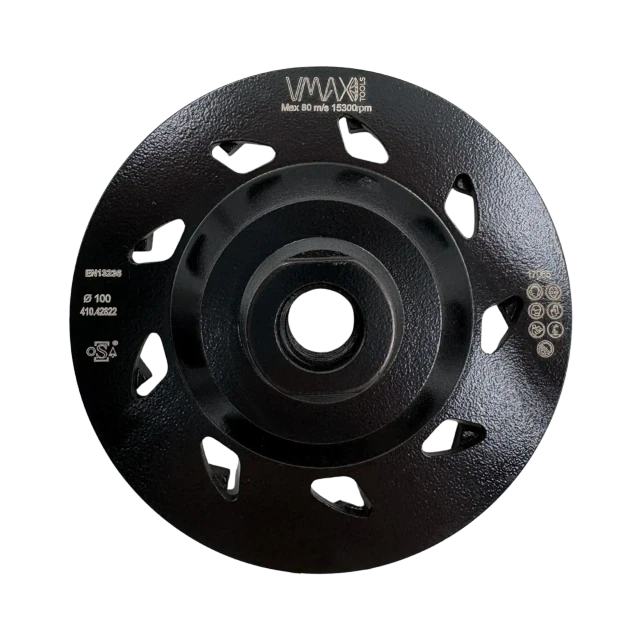 TGP diamond grinding cup wheel for angle grinders 100mm M14 – View 3