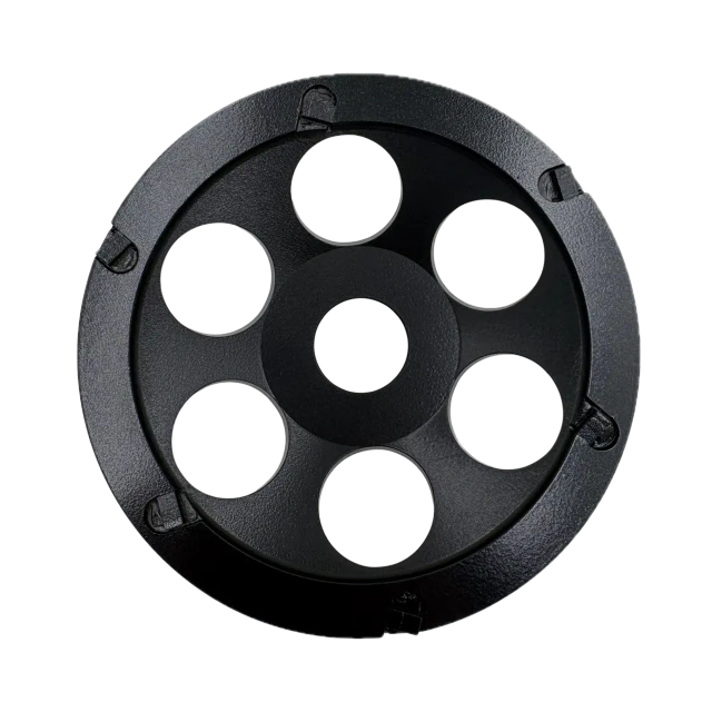 Plateau de ponçage diamant PCD pour meuleuse d’angle 125mm – Vue 1