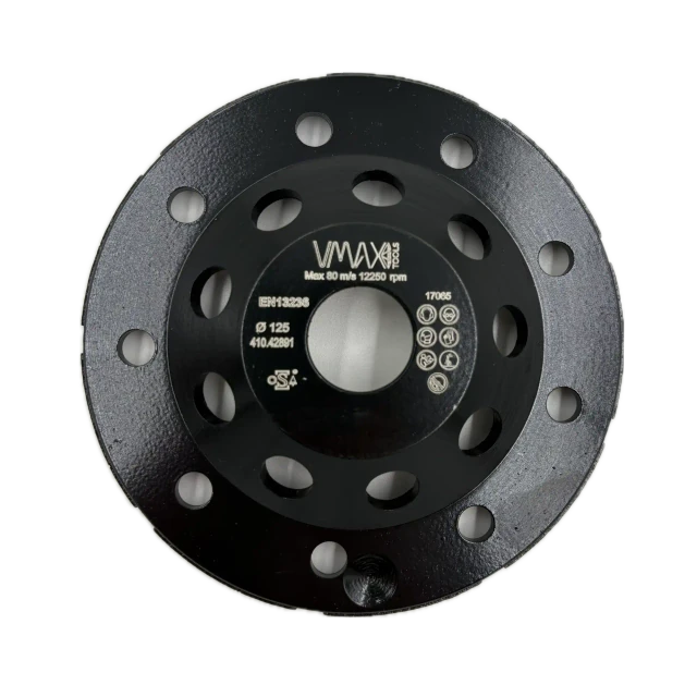 Meule boisseau diamantée TSGR pour meuleuse d’angle 125mm – Vue 3