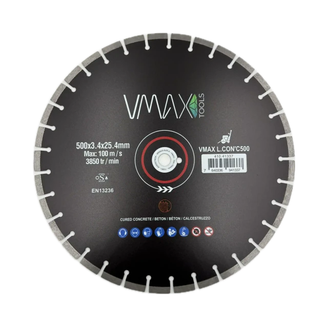 Disques diamant pour scies de sol NTC-C 500mm – Vue 1