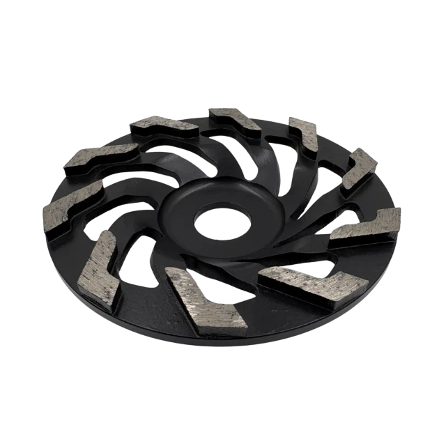 Meule assiette diamantée FLGP pour meuleuse d’angle 125mm – Vue 2
