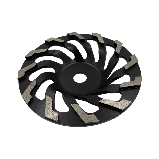 FLGP diamond grinding cup wheel for angle grinders 180mm – View 2